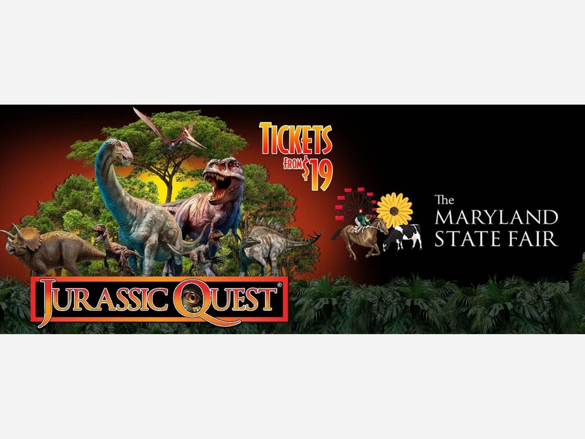 Jurassic Quest - Tyson the T.rex and Prehistoric Nick meet, not