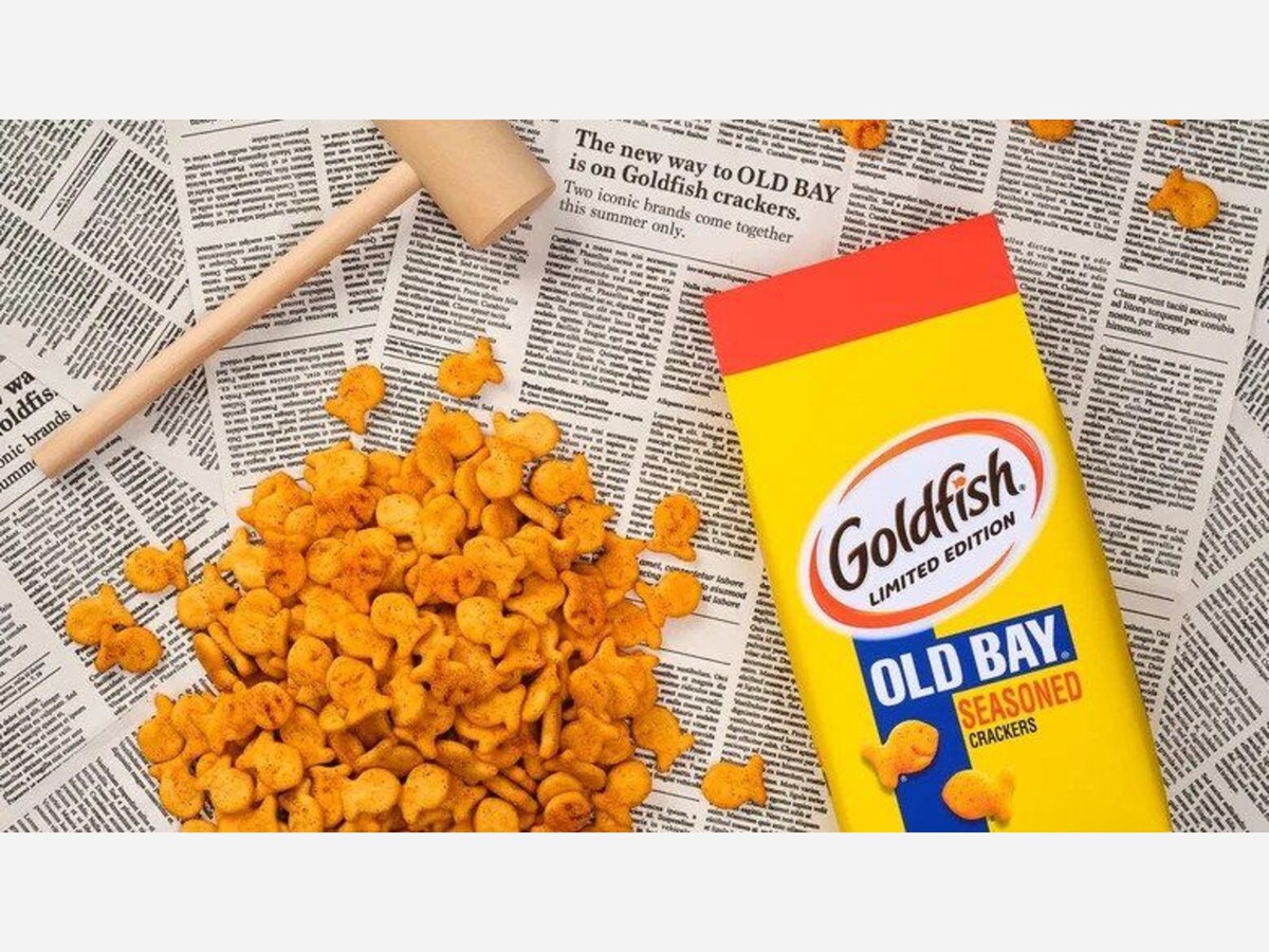 Goldfish® Limited Edition OLD BAY® Seasoned Crackers