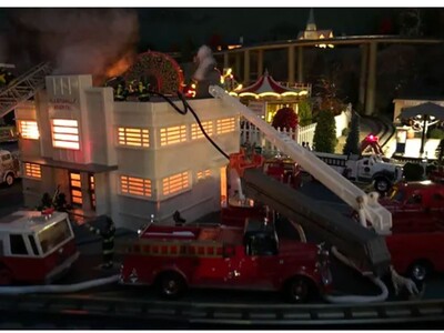 Holiday Train Garden