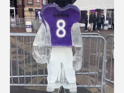 ICED: RAVENS BEAT