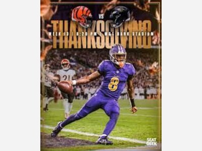 Ravens Host Cincy