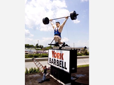 Barbell Man Spins