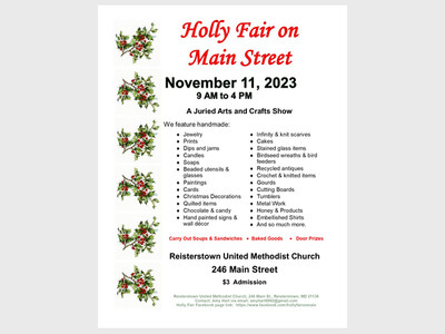 Holly Fair on Main Street