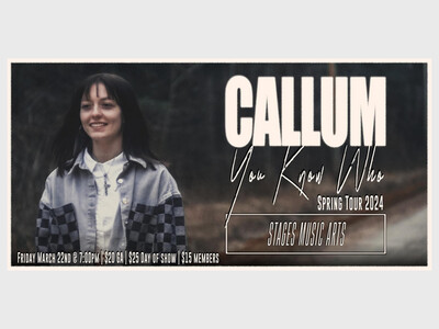 Callum: The ‘You Know Who’ Tour