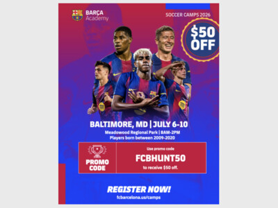 FC Barcelona Soccer Camp - Baltimore 2026