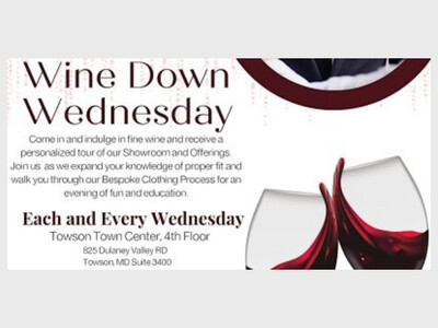 Wine Down Wednesday at Branded Bespoke
