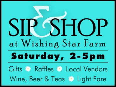 Sip & Shop at Wishing Star Farm