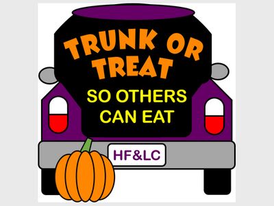 TRUNK OR TREAT So Others Can Eat