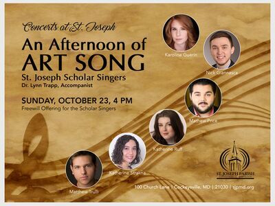 An Afternoon of Art Song Concert