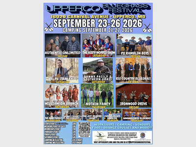 UPPERCO BLUEGRASS FESTIVAL-4 DAYS